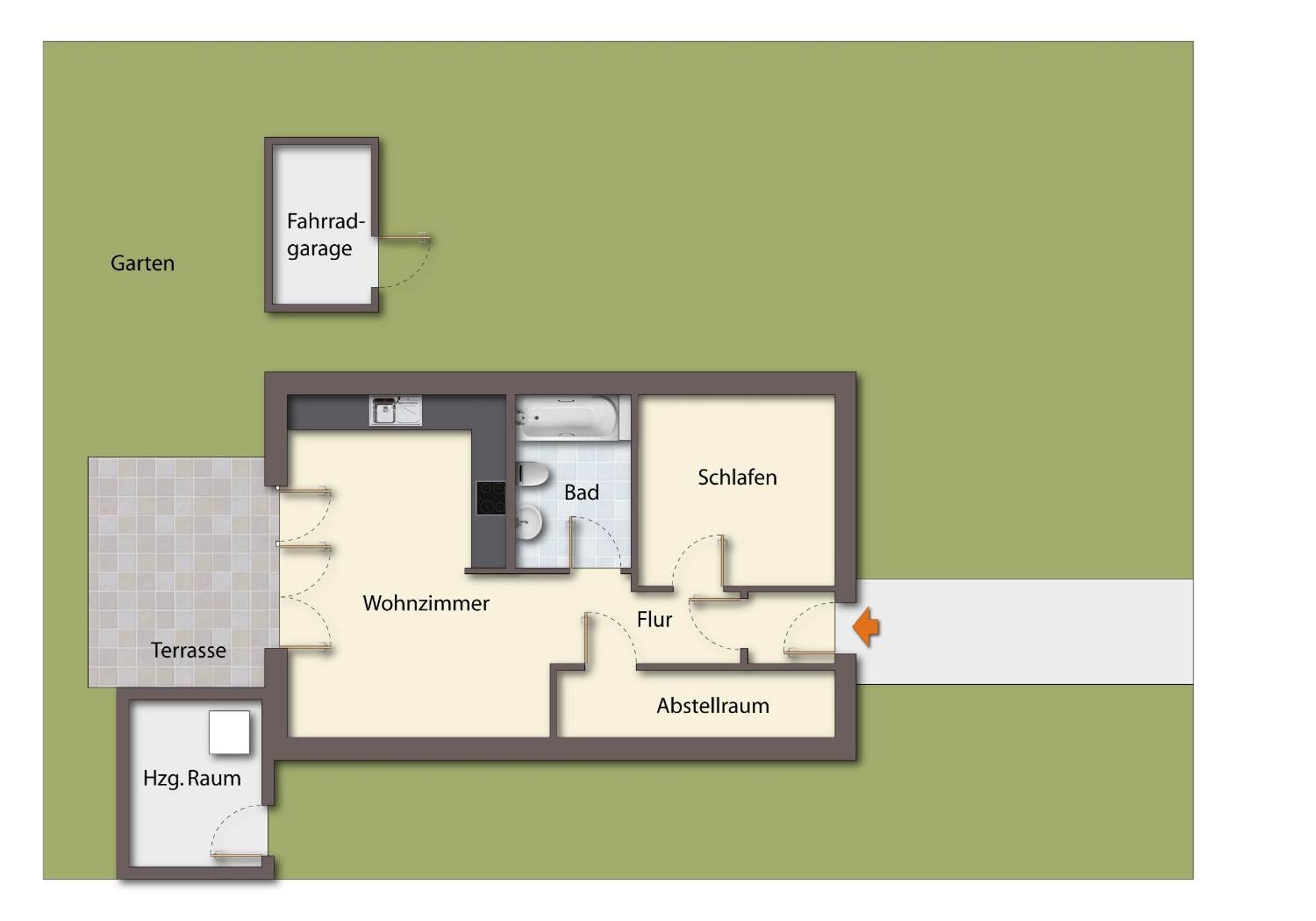 Ferienwohnung Liegeplatz Дорнумерзиль Экстерьер фото